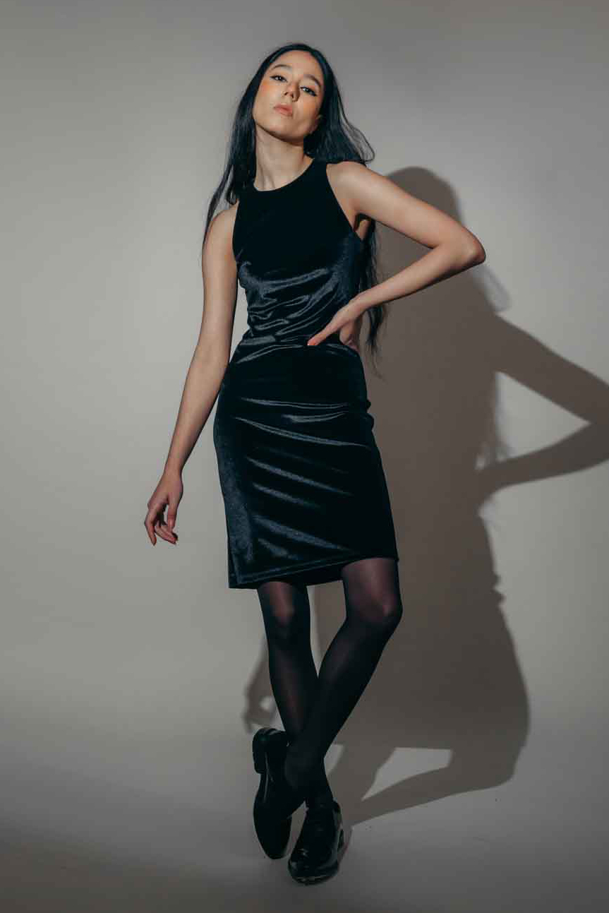 Vestido Tubo Terciopelo | Lia Padilla
