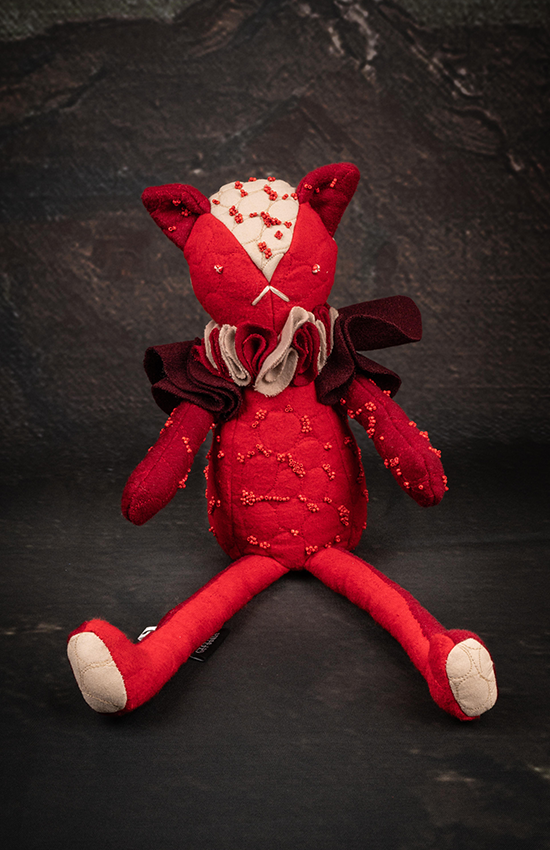 Peluche Conceptual #5 Sangre | Lia Padilla