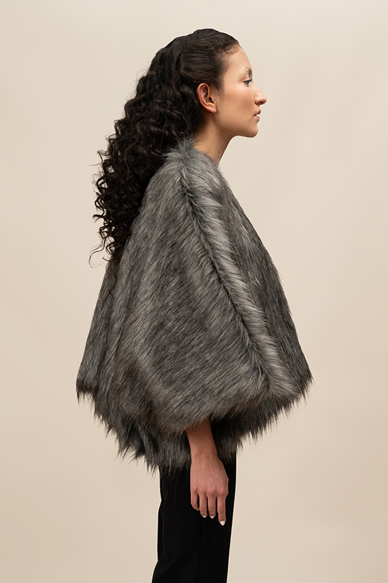 Kimono Bolsillos Pelo